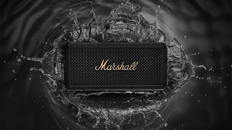 Marshall Middleton II Black/Copper - Bluetooth speaker - LDLC